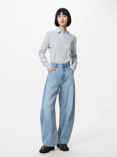 UNISEX Baggy Curve Jeans (#09)