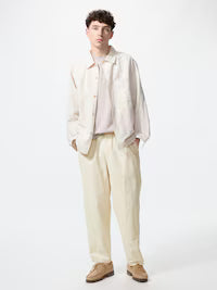 Linen Blend Easy Pants (#17)
