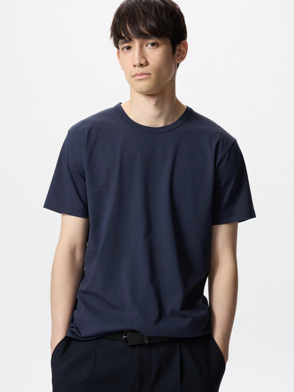 AIRism Cotton Crew Neck T-Shirt (#02)