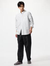 Linen Blend Easy Pants (#17)