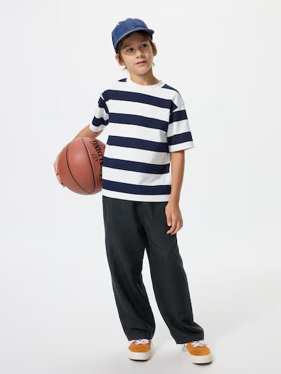 Linen Blend Wide Easy Pants (#22)