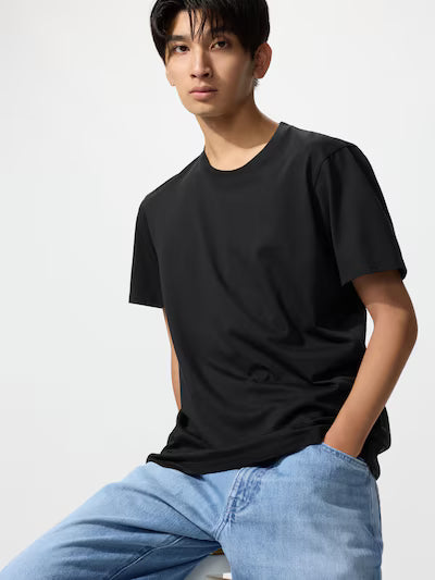 Supima Cotton Crew Neck Short Sleeve T-Shirt