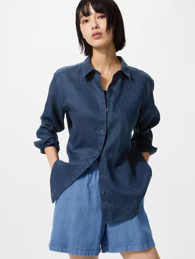 Premium Linen Shirt Long Sleeve (#32)