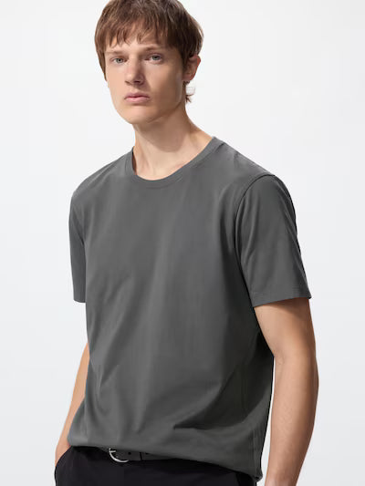 Supima Cotton Crew Neck Short Sleeve T-Shirt