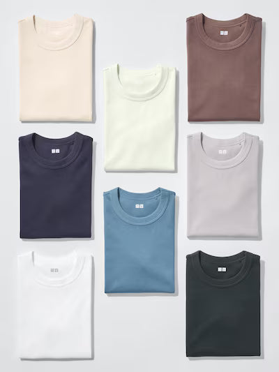 Crew Neck Short Sleeve T-Shirt (#13)