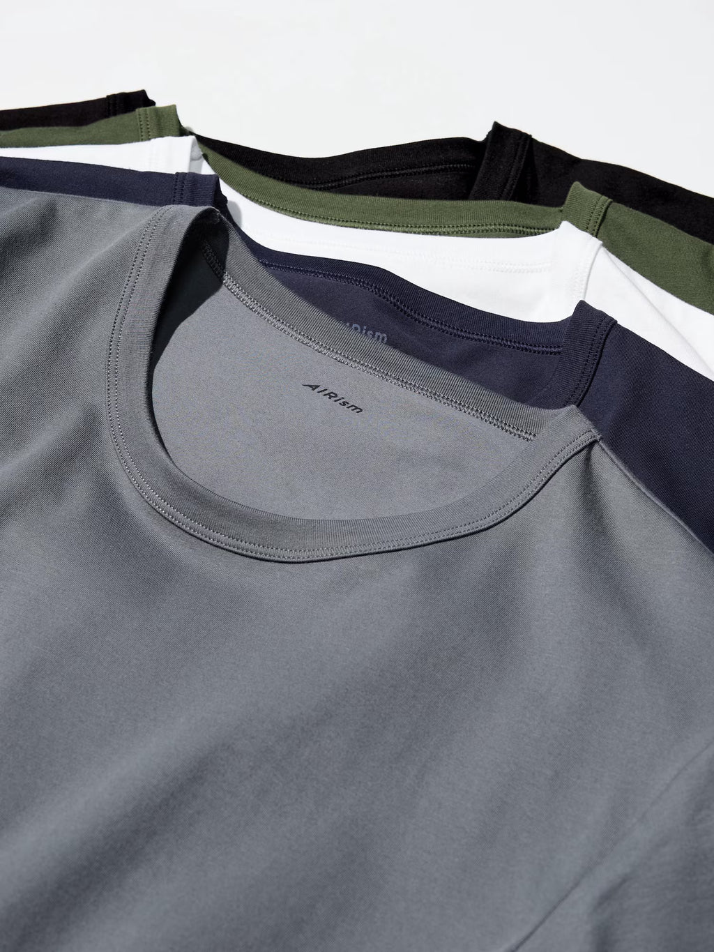 AIRism Cotton Crew Neck T-Shirt (#02)