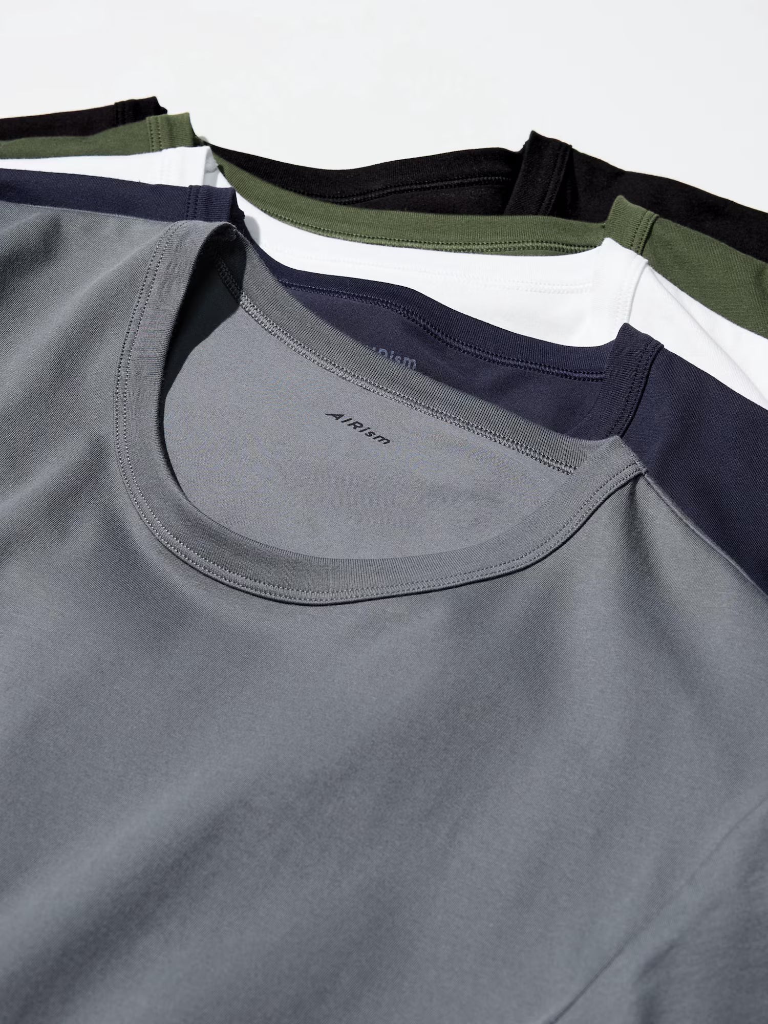 AIRism Cotton Crew Neck T-Shirt (#02)