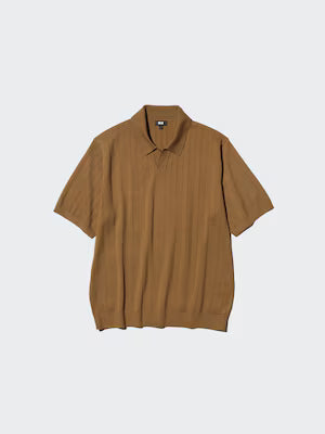 Washable Knitted Skipper Polo Sweater (#18)