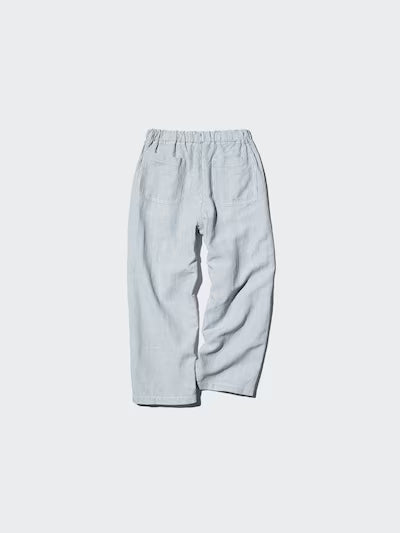 Linen Blend Wide Easy Pants (#22)