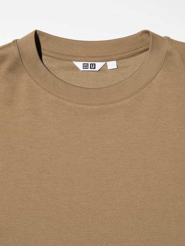 UNISEX AIRism Cotton Oversized Crew Neck T-Shirt (#01)