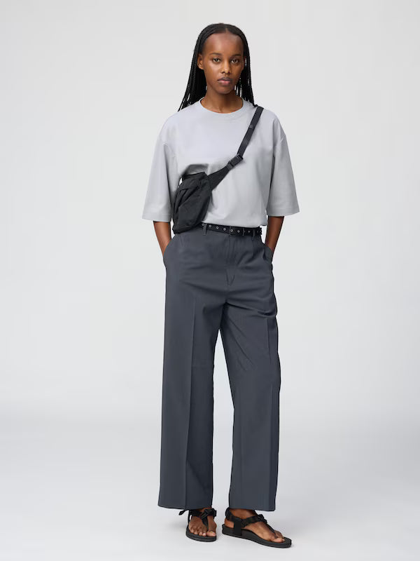 AIRism Cotton Oversized Crew Neck T-Shirt (#01)