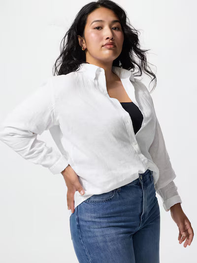 Premium Linen Shirt Long Sleeve (#32)