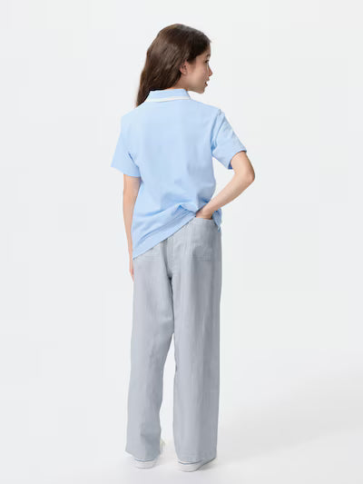 Linen Blend Wide Easy Pants (#22)