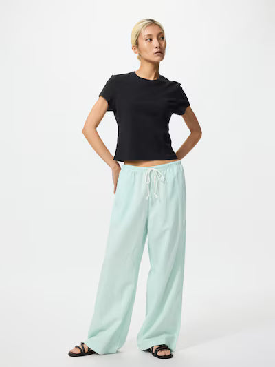 Linen Blend Easy Pants (#03)