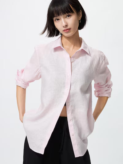 Premium Linen Shirt Long Sleeve (#32)