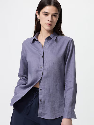 Premium Linen Shirt Long Sleeve (#32)